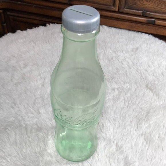 Coca-Cola Plastic Screw Top Coin Bank - Picture 5 of 9